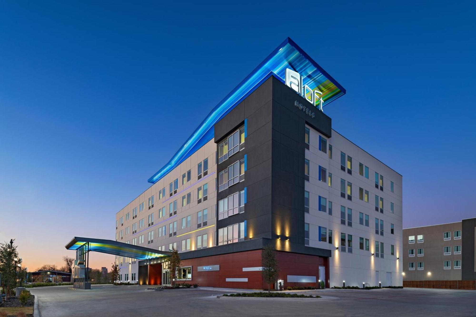 Hotel Aloft Waco Downtown Exterior foto