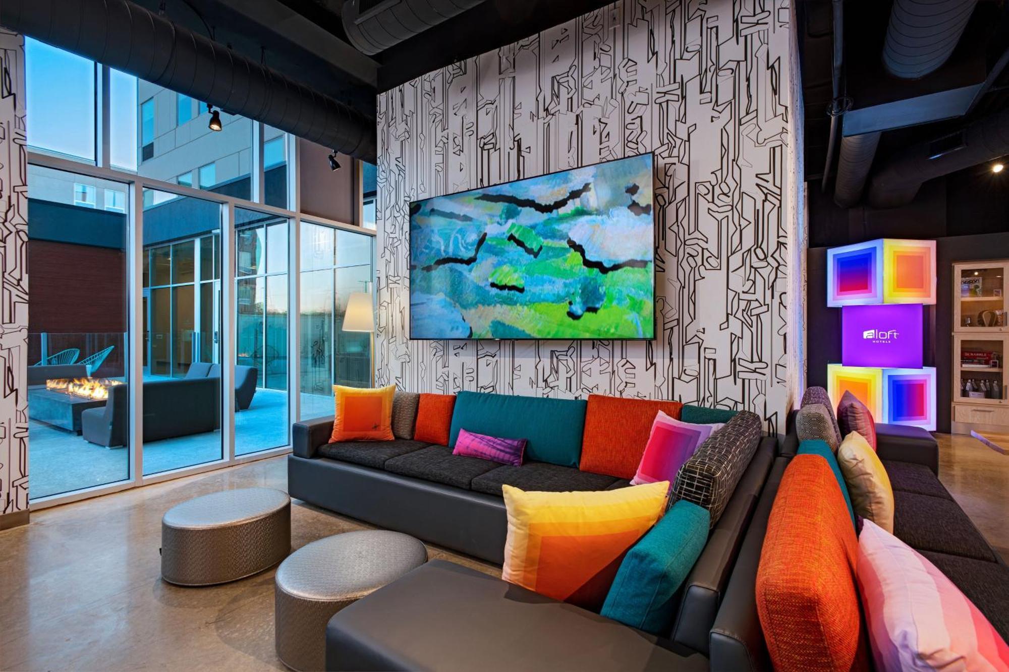 Hotel Aloft Waco Downtown Exterior foto