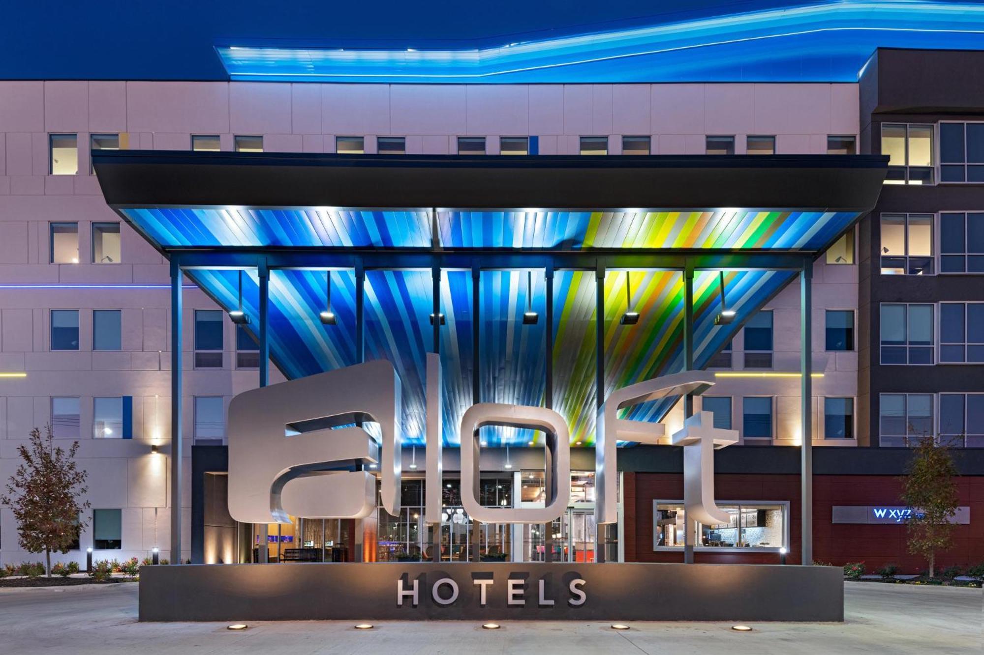 Hotel Aloft Waco Downtown Exterior foto