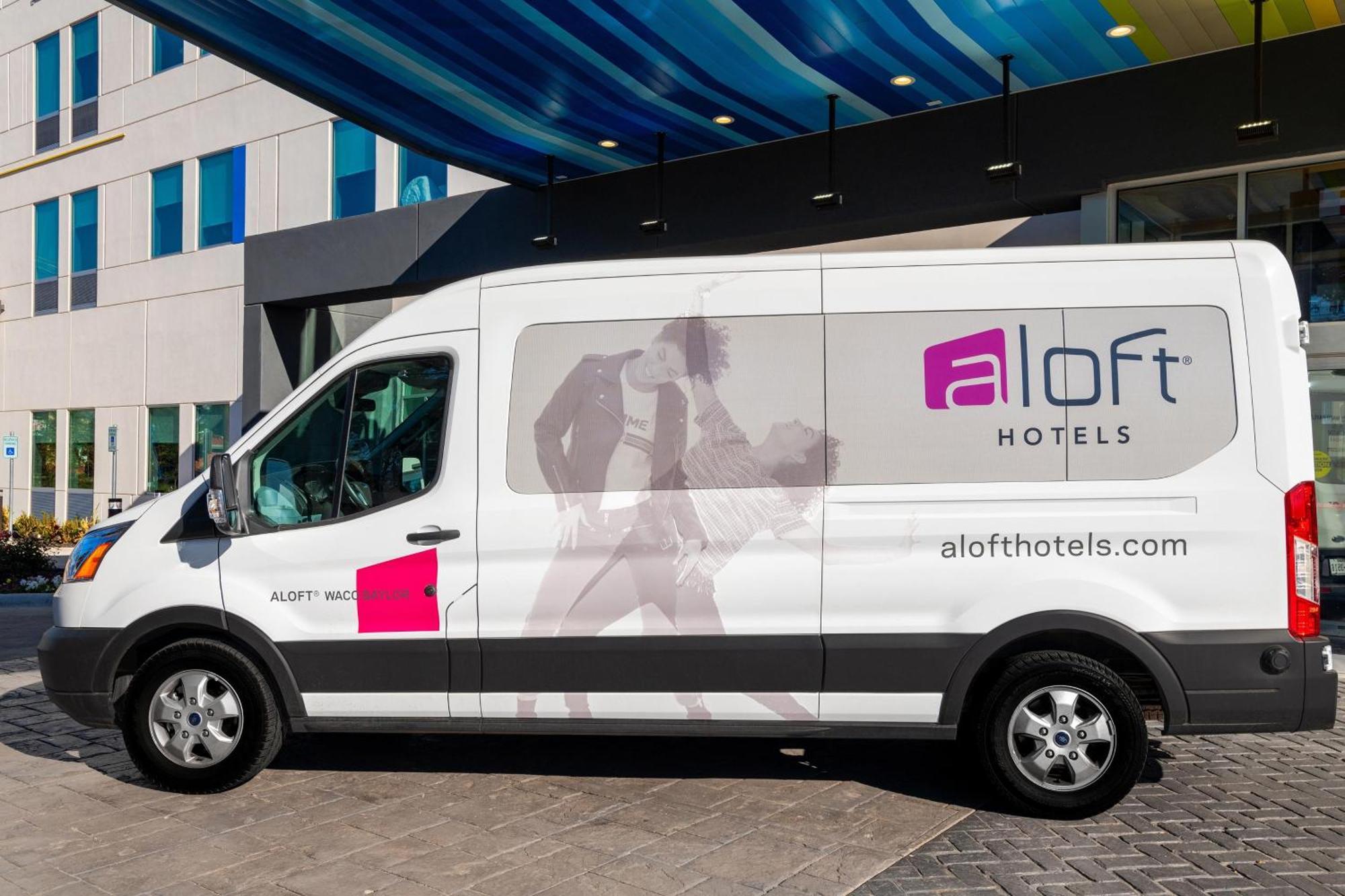 Hotel Aloft Waco Downtown Exterior foto